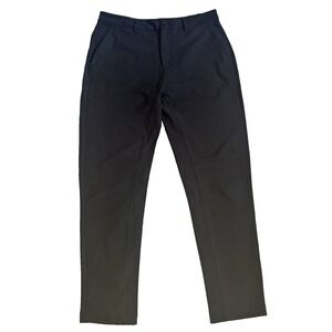 NEW mens black Legends Aviation‎ Chino pants golf stretch performance 34 x 29